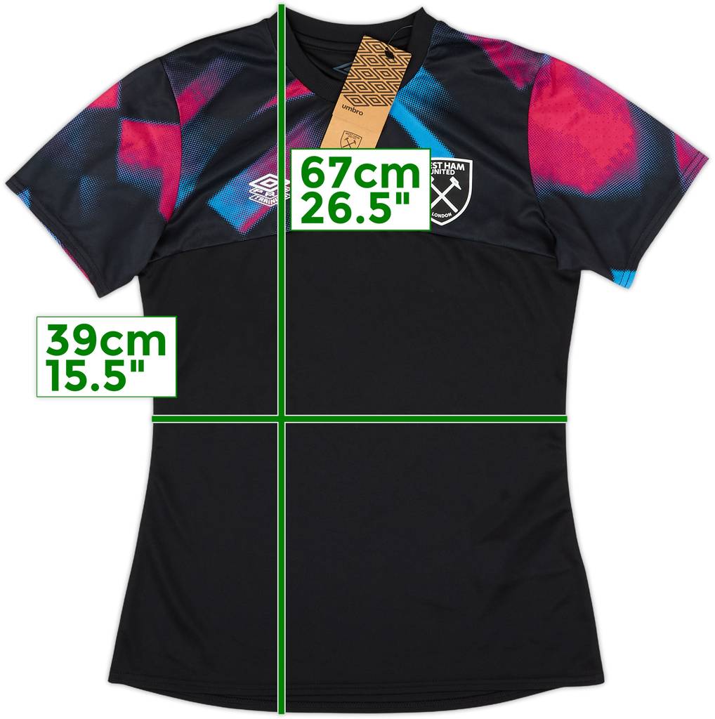 2021-22 West Ham Umbro Training Shirt (Women's S)