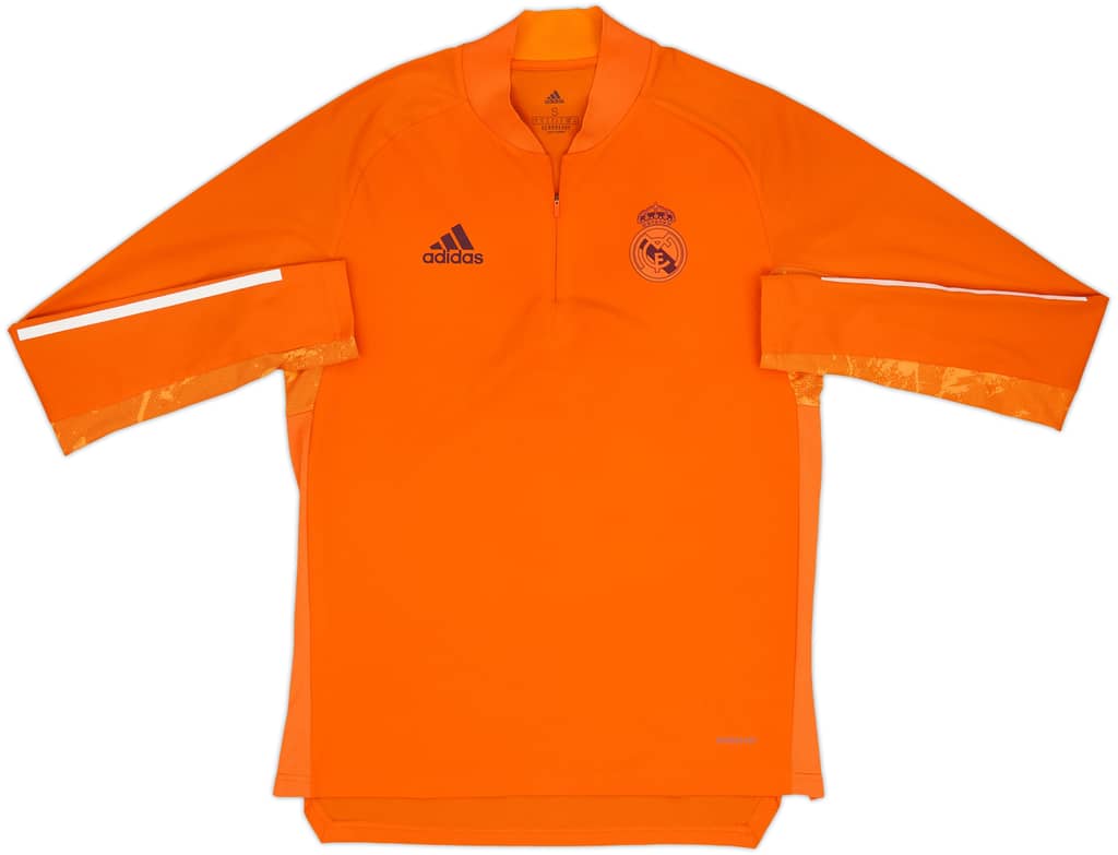 2020-21 Real Madrid adidas 1/4 Zip Training Top - 10/10 - (S)