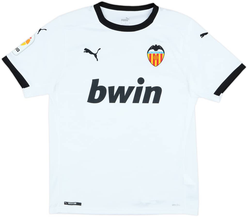 2020-21 Valencia Home Shirt - 8/10 - (M)