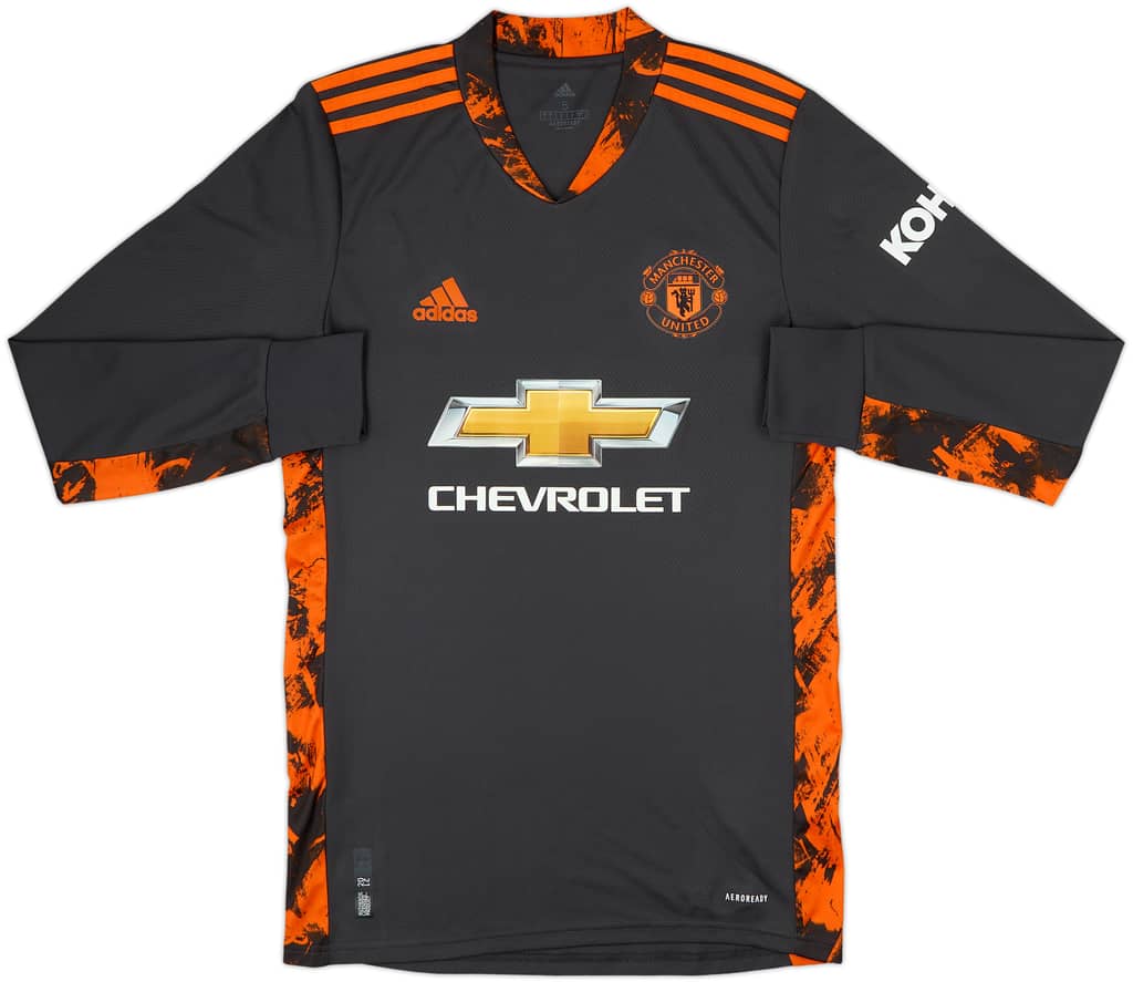 2020-21 Manchester United Player Issue GK Shirt - 10/10 - (S/M)