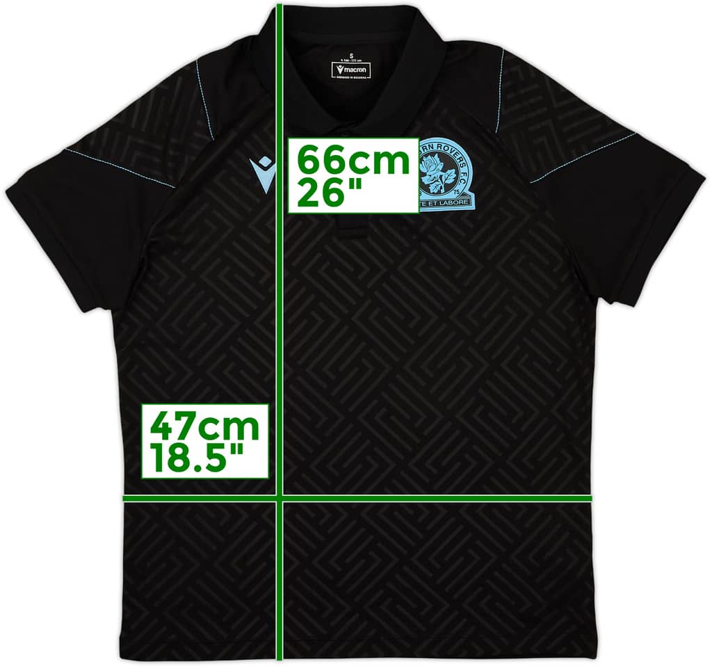 Polo Macron del Blackburn 2021-22 - 9/10 - (S)