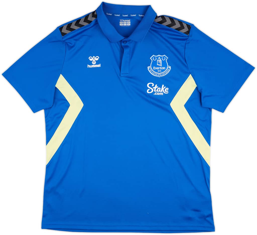 2023-24 Everton Hummel Polo Shirt - 10/10 - (XXL)