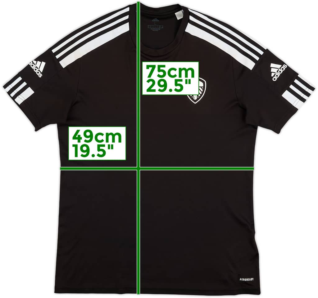 2021-22 Leeds United adidas Training Shirt - 7/10 - (L)