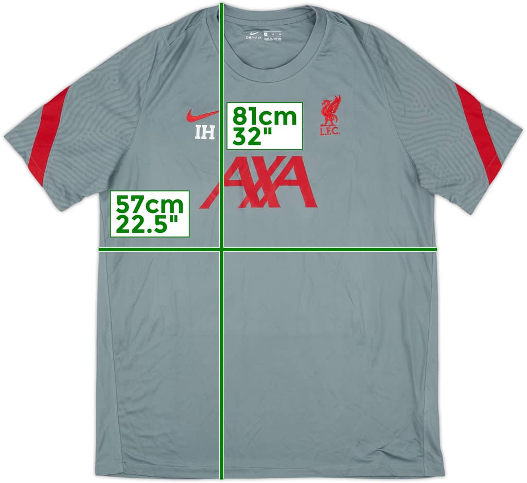 2020-21 Liverpool Nike Staff Issue Training Shirt IH - 9/10 - (XL)