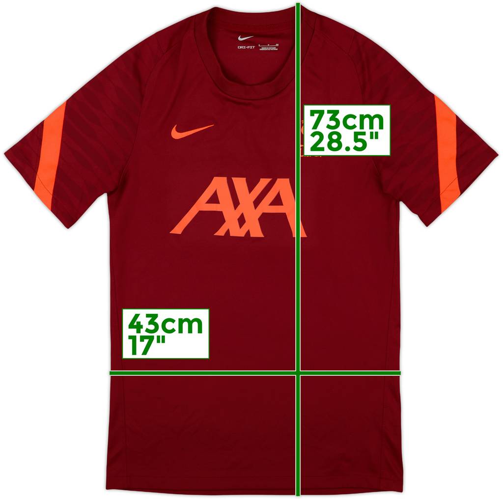 2021-22 Liverpool Nike Training Shirt - 9/10 - (S)