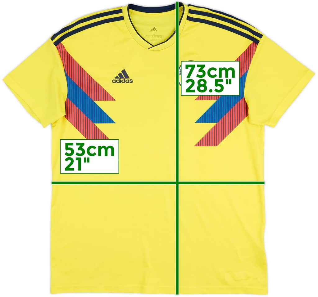 2018-19 Colombia Home Shirt - 6/10 - (L)
