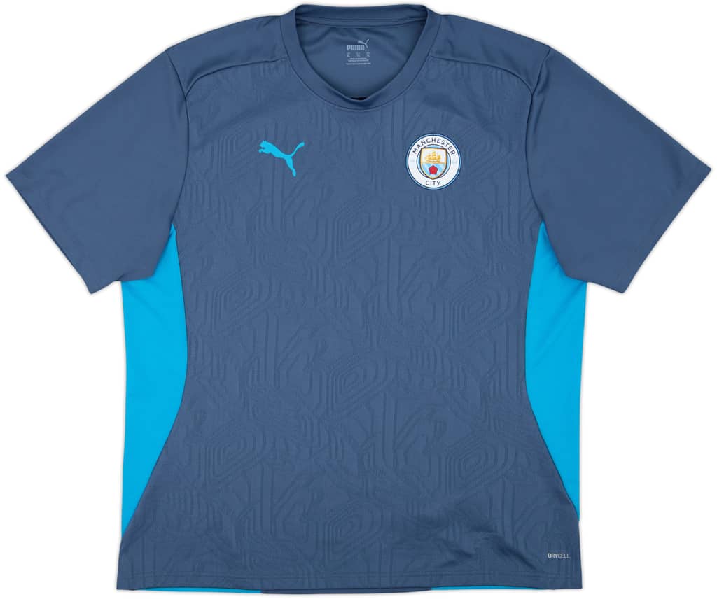 2024-25 Manchester City Puma Training Shirt - 10/10 - (XL)
