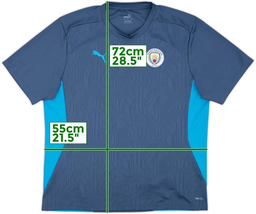 2024-25 Manchester City Puma Training Shirt - 10/10 - (XL)