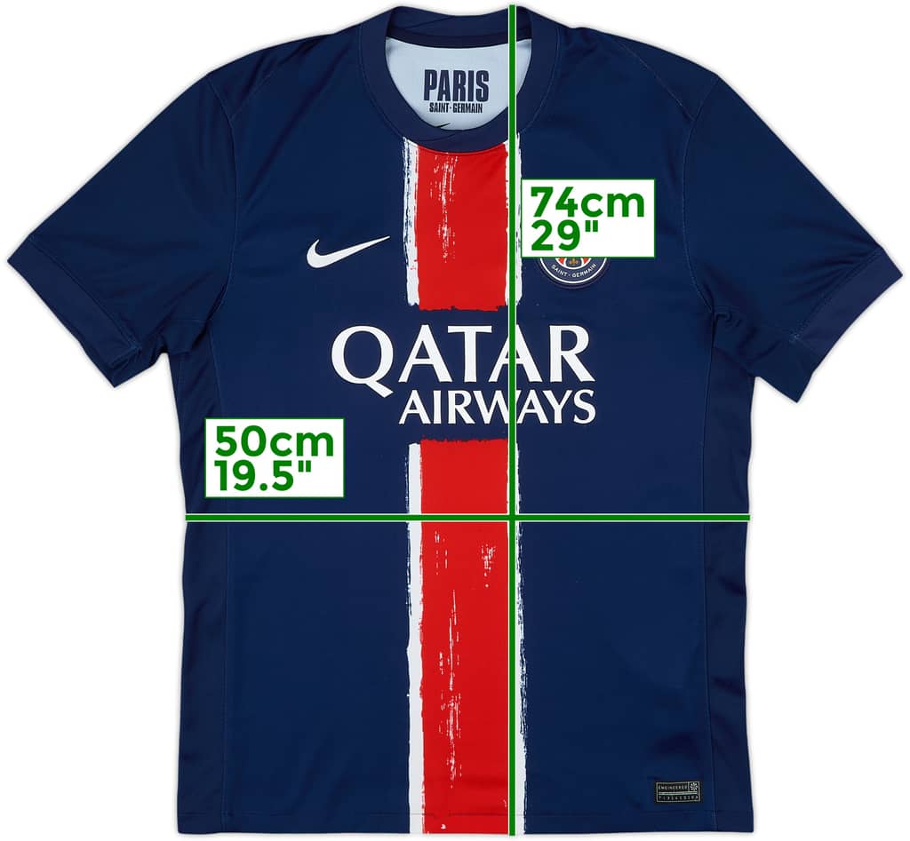 2024-25 Paris Saint-Germain Camiseta Local - 9/10 - (M)