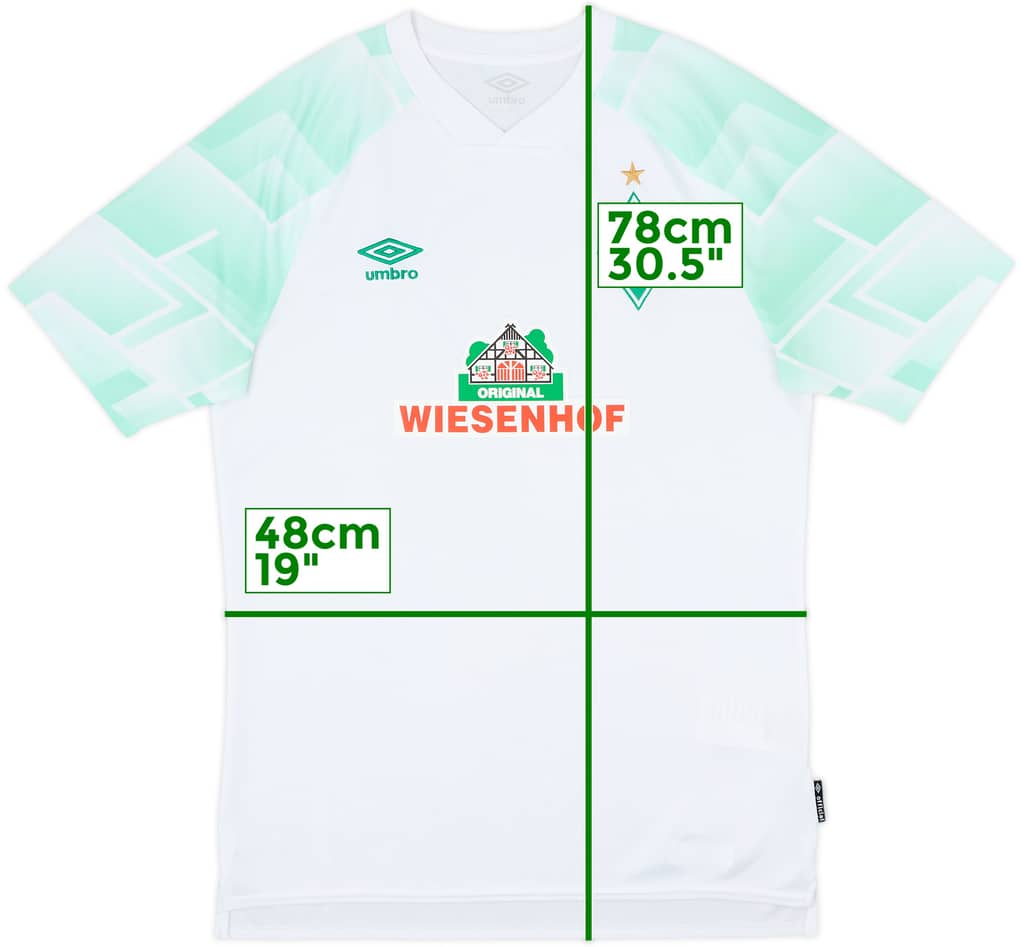 2020-21 Werder Bremen Away Shirt - 8/10 - (M)