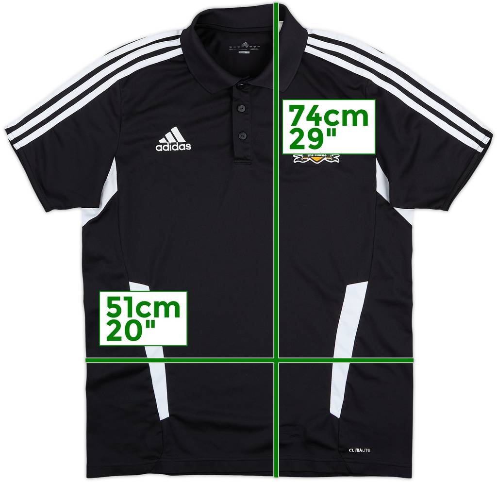 2011-12 Hull City adidas Polo Shirt - 8/10 - (L)