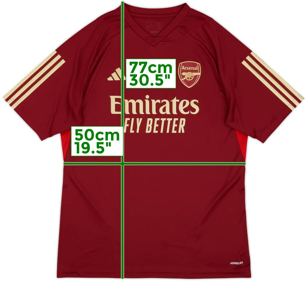 2023-24 Arsenal adidas Training Shirt - 9/10 - (L)