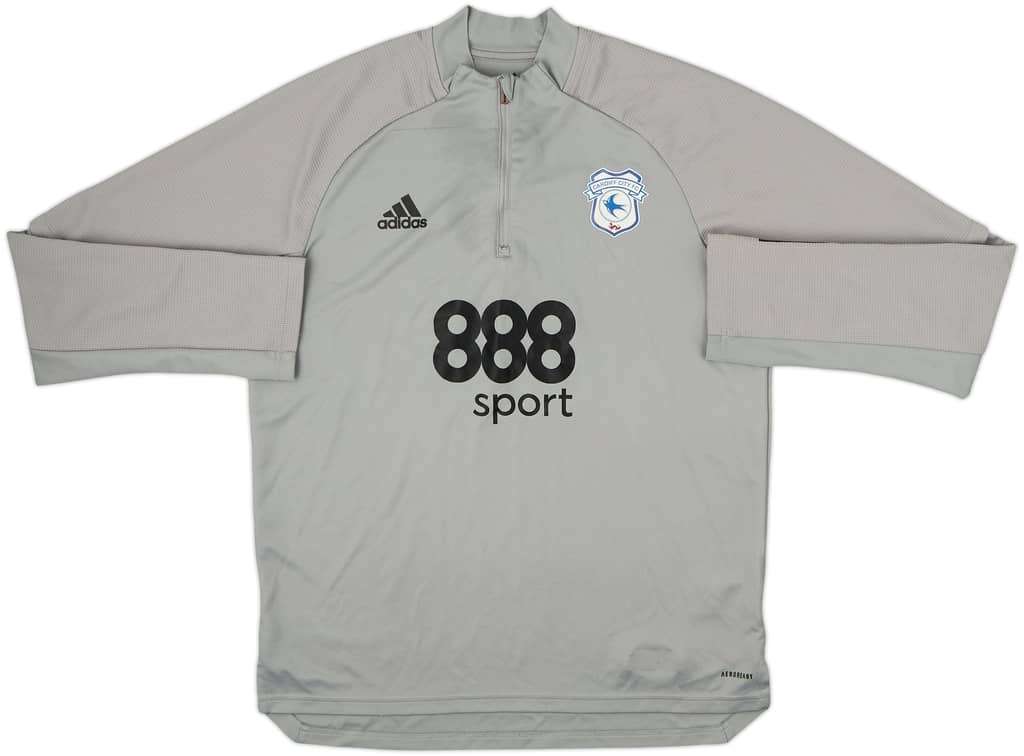 2019-20 Cardiff adidas 1/4 Zip Training Top - 8/10 - (L)