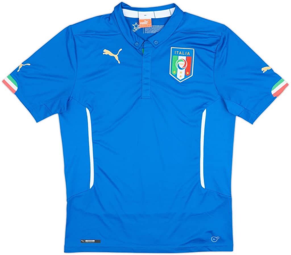 2014-15 Italy Home Shirt - 9/10 - (L)