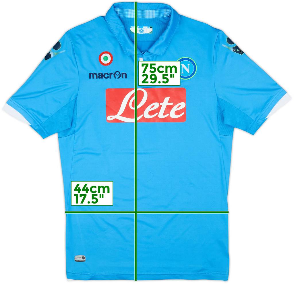 2014-15 Napoli Home Shirt - 5/10 - (L)
