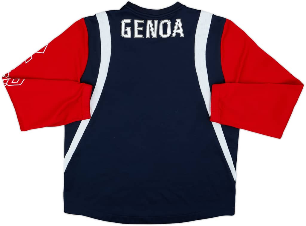 2014-15 Genoa Lotto Sweat Top #27 - 5/10 - (L)