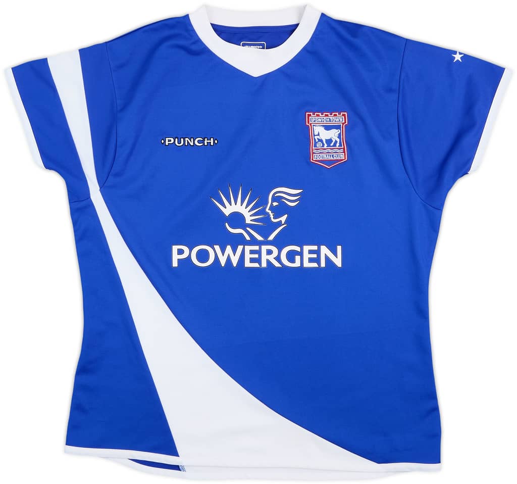 2005-07 Ipswich Home Shirt - 8/10 - (L.Boys)