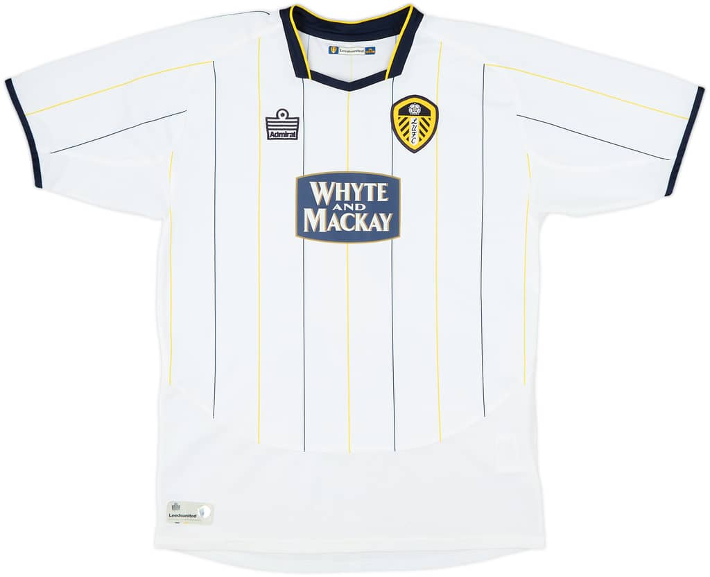 2005-06 Leeds United Home Shirt - 7/10 - (XL.Boys)