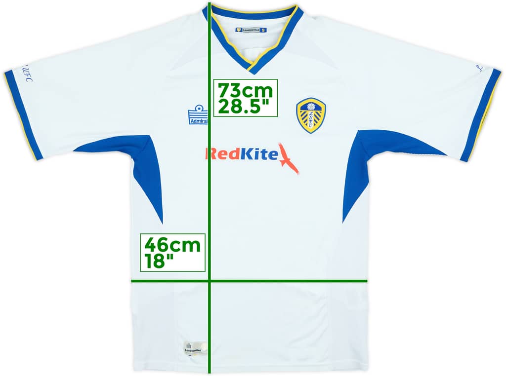 2007-08 Leeds United Home Shirt - 5/10 - (S)