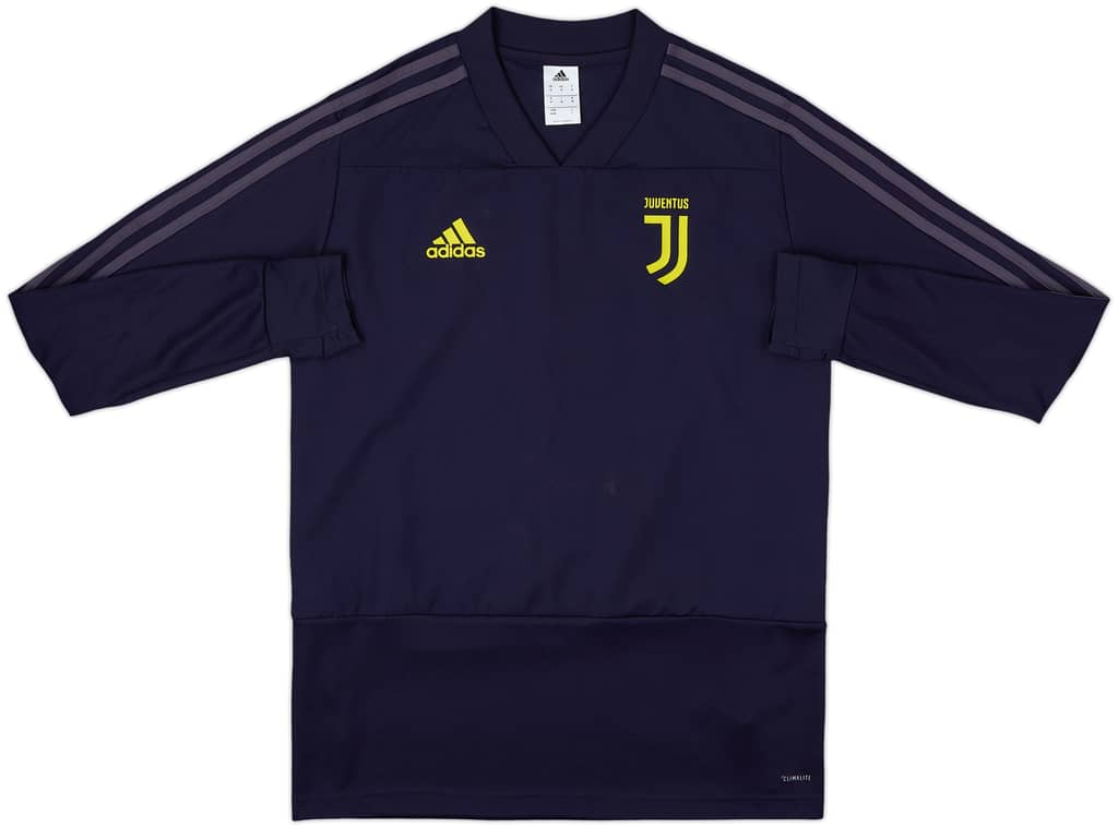 2018-19 Juventus adidas Sweat Top - 8/10 - (M)