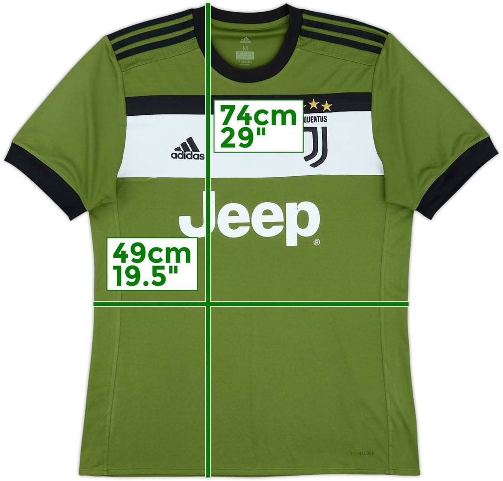 2017-18 Juventus Third Shirt - 5/10 - (M)