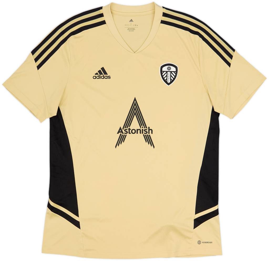 Camiseta adidas de entrenamiento del Leeds United 2022-23 - 9/10 - (L)