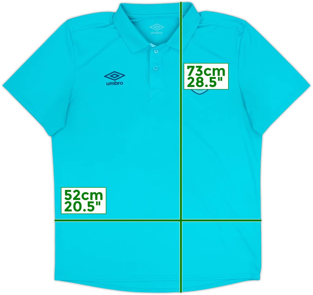 2021-22 Burnley Umbro Polo Shirt - 9/10 - (L)