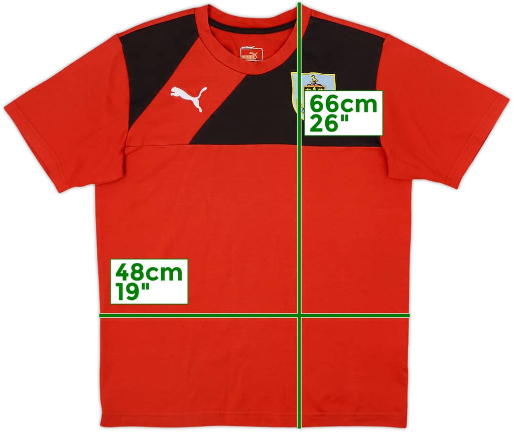 2015-16 Burnley Puma Cotton Tee - 8/10 - (S)