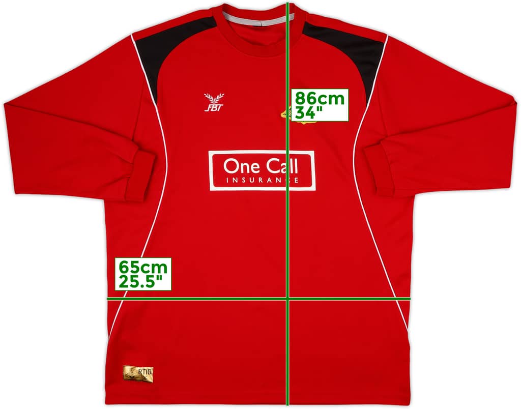 2017-18 Doncaster Rovers FBT Sweat Top - 8/10 - (3XL)