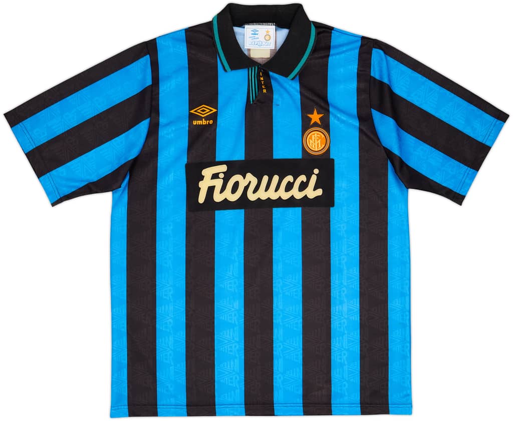 1992-94 Inter Milan Home Shirt - 8/10 - (XL)