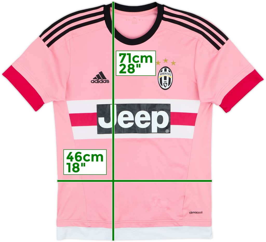 2015-16 Juventus Away Shirt - 7/10 - (S)