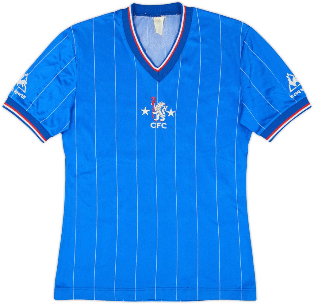 1981-83 Chelsea Home Shirt - 8/10 - (Y)
