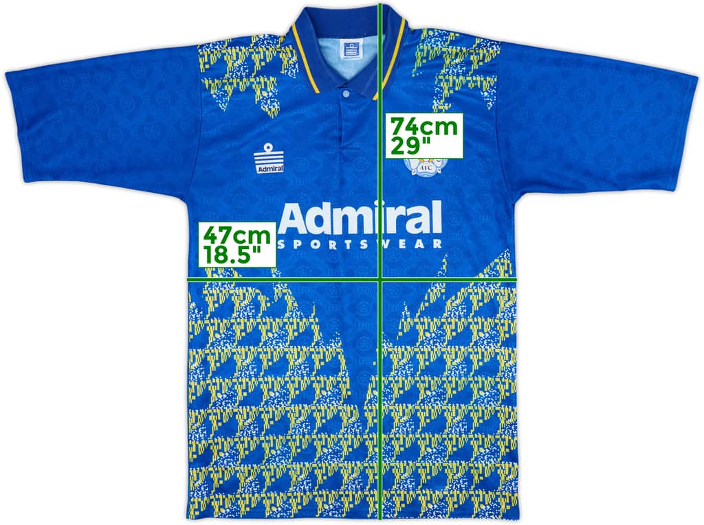 1992-93 Leeds United Away Shirt - 8/10 - (M)