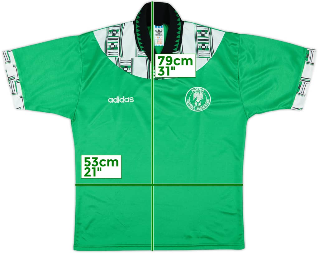 1994-95 Nigeria Home Shirt - 9/10 - (L)