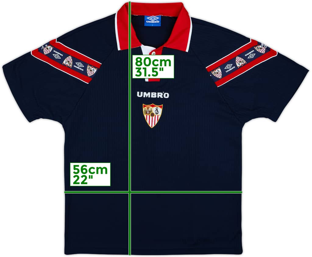 1998-99 Sevilla Third Shirt - 8/10 - (L)