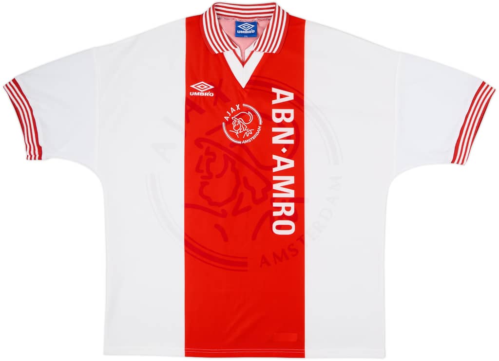 Camiseta de local del Ajax 1995-96 - 10/10 - (XXL)