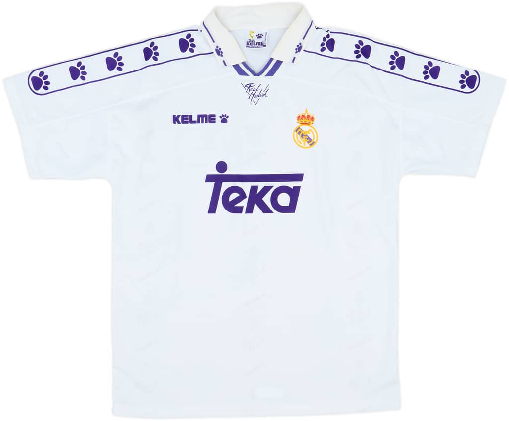 1994-96 Real Madrid Home Shirt - 8/10 - (L)