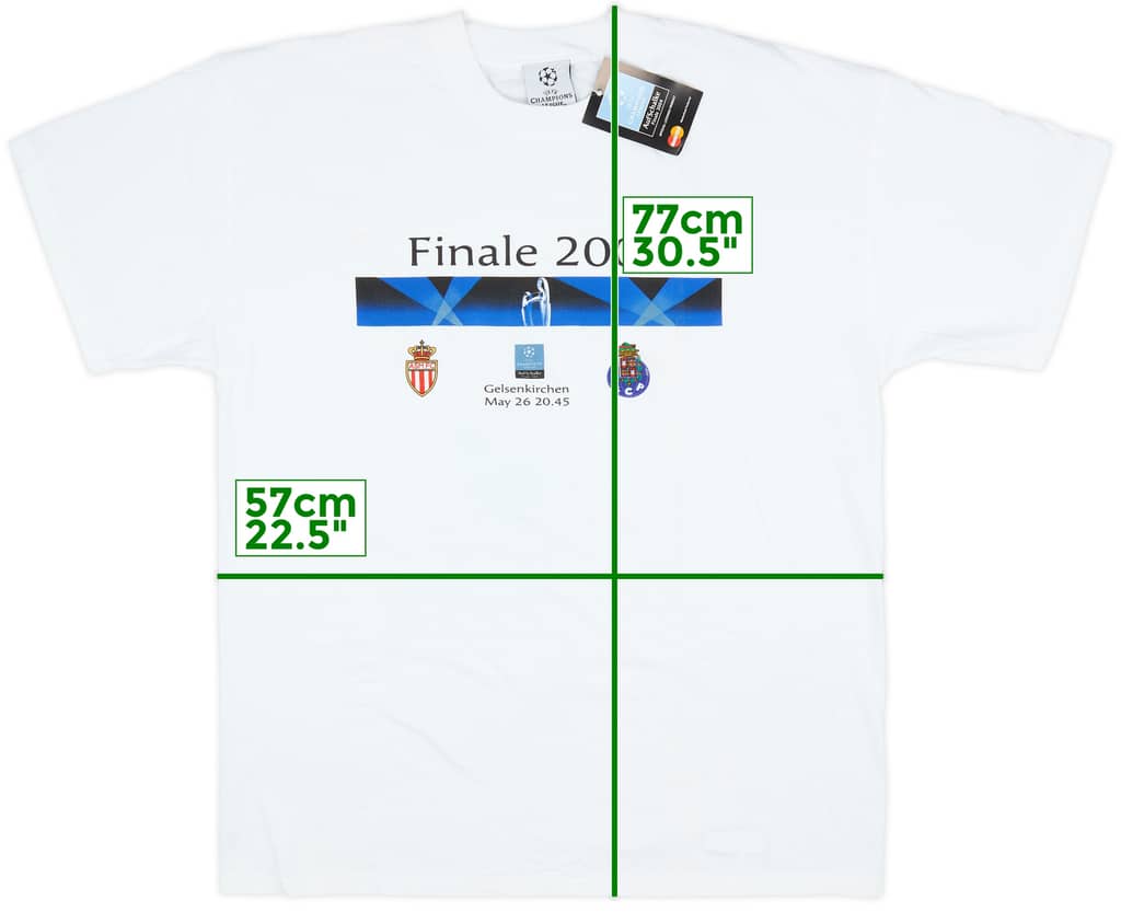 2004 Champions League Final Graphic Tee (XL)