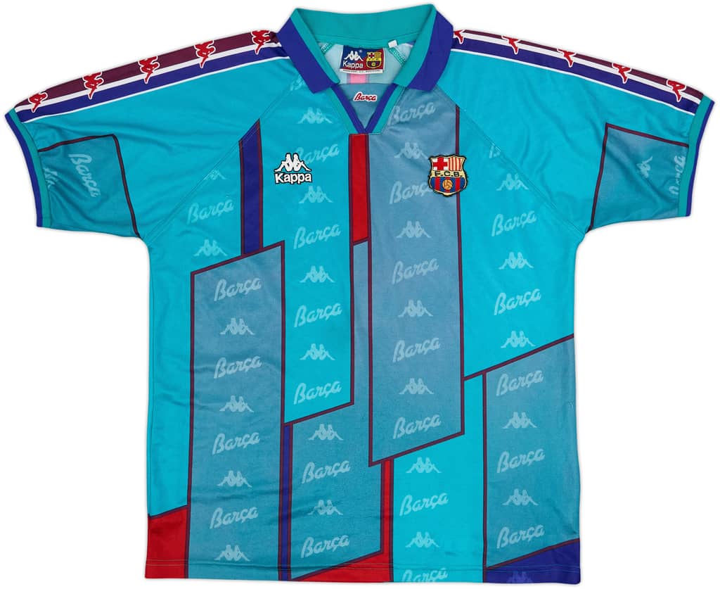 1995-97 Barcelona Away Shirt - 8/10 - (L)