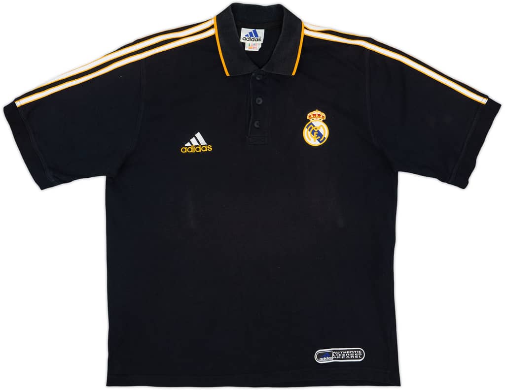 1999-00 Real Madrid adidas Polo Shirt - 8/10 - (M)