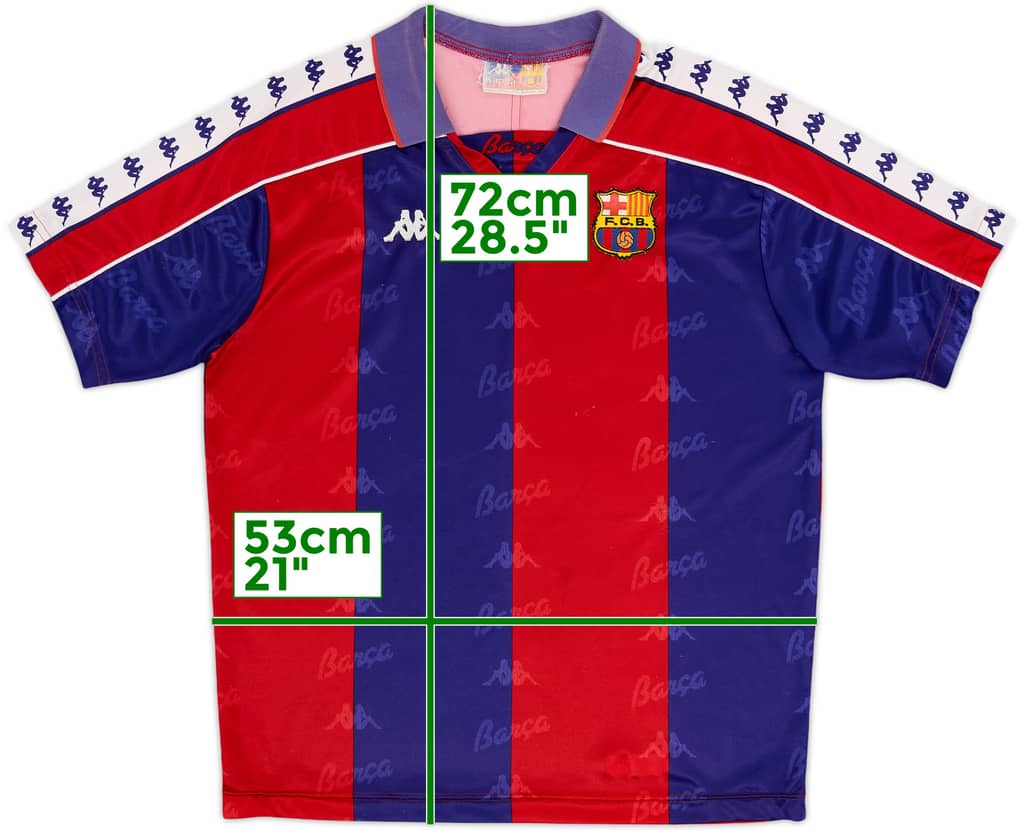 1992-95 Barcelona Home Shirt - 6/10 - (M)
