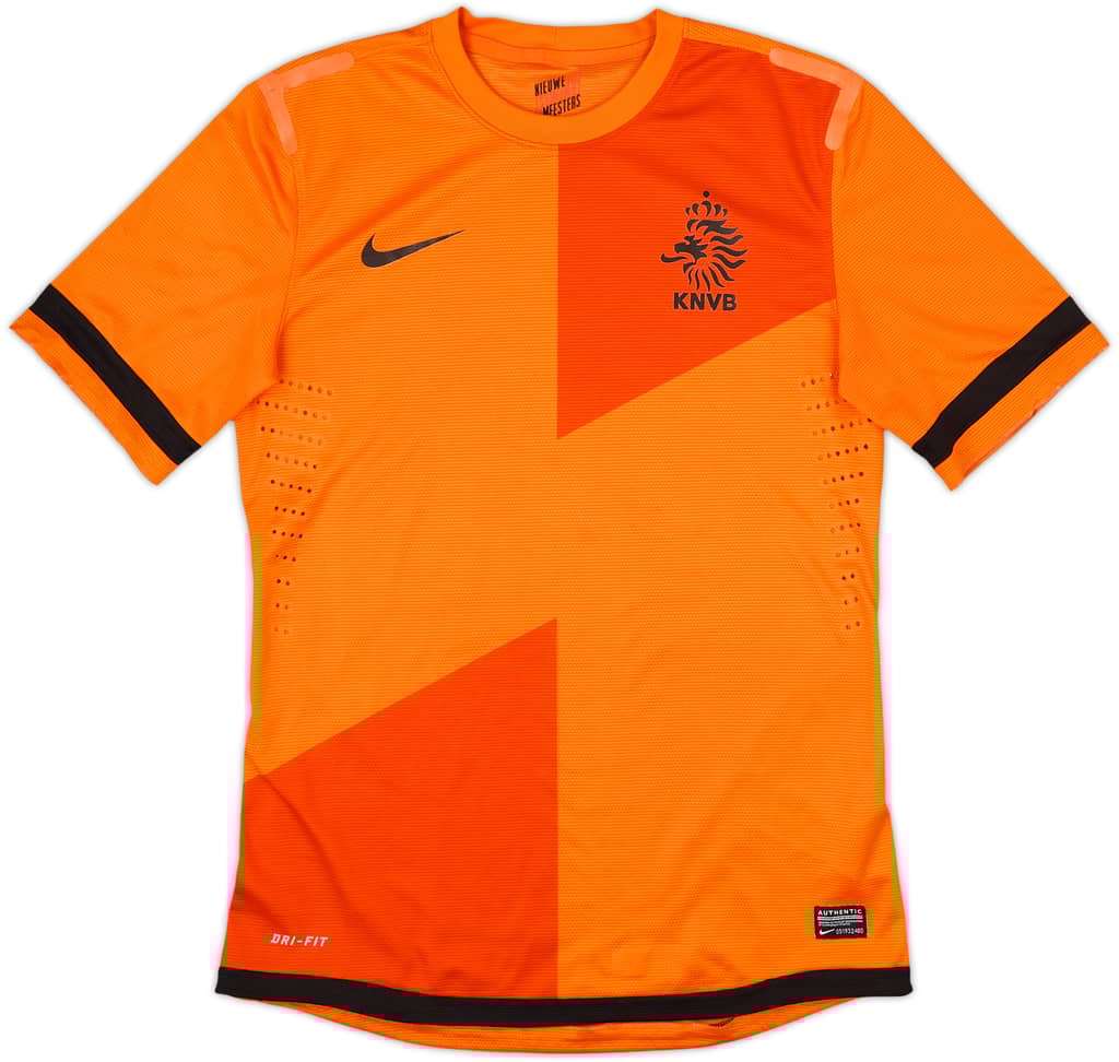 2012-13 Netherlands Player Issue Home Shirt - 5/10 - (M)