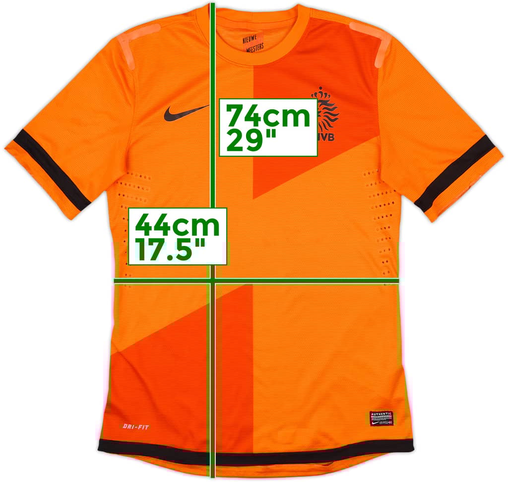 2012-13 Netherlands Player Issue Home Shirt - 5/10 - (M)
