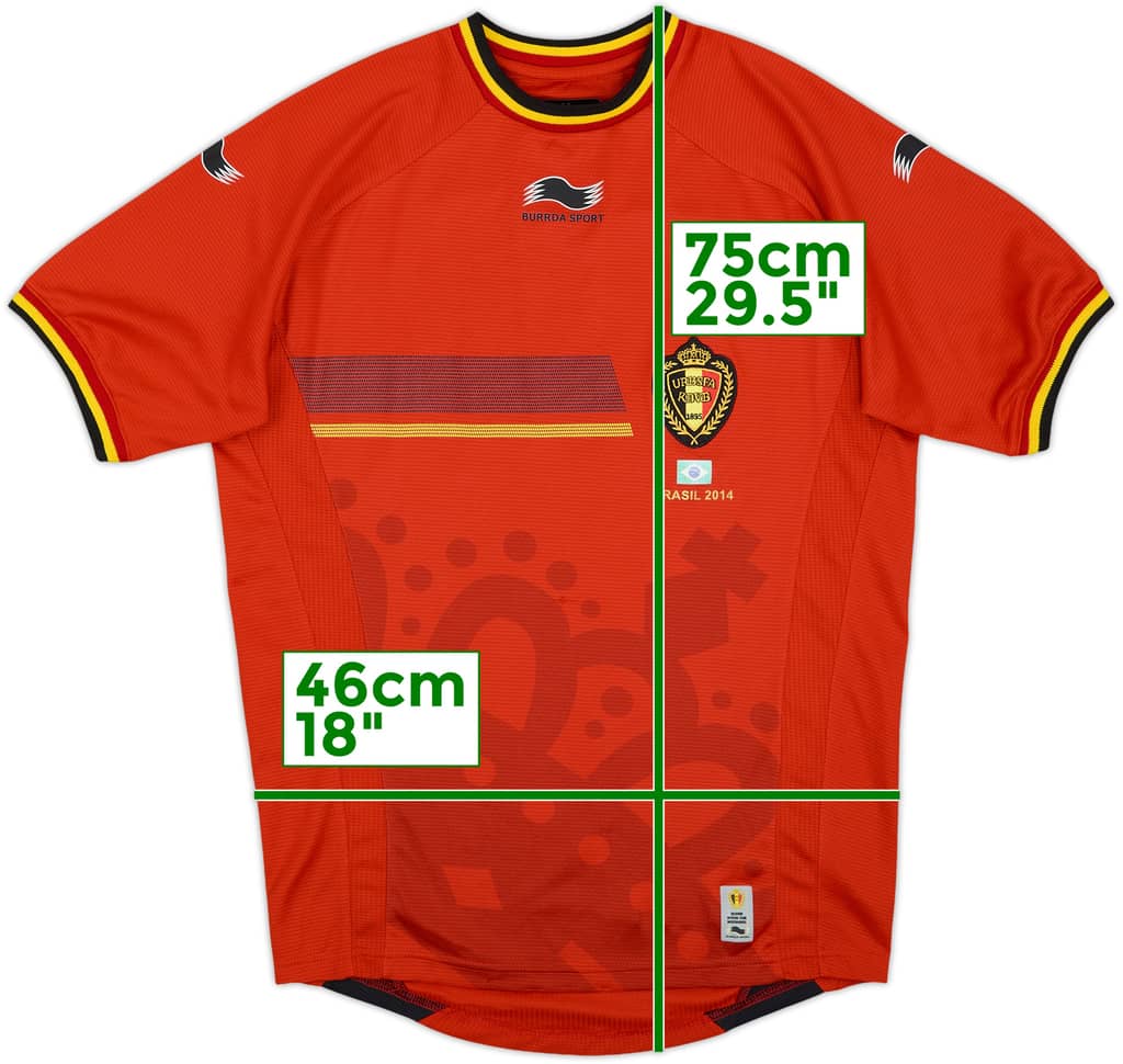 2014-15 Belgium Home Shirt - 7/10 - (M)