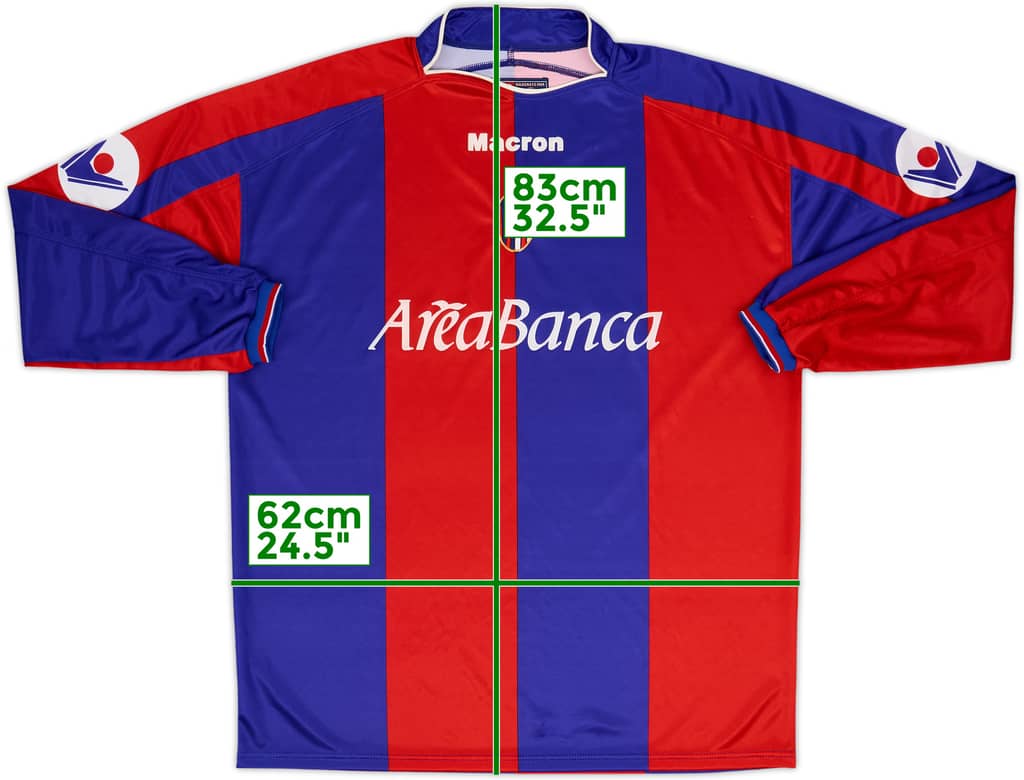 2003-04 Bologna Home L/S Shirt - 10/10 - (XL)