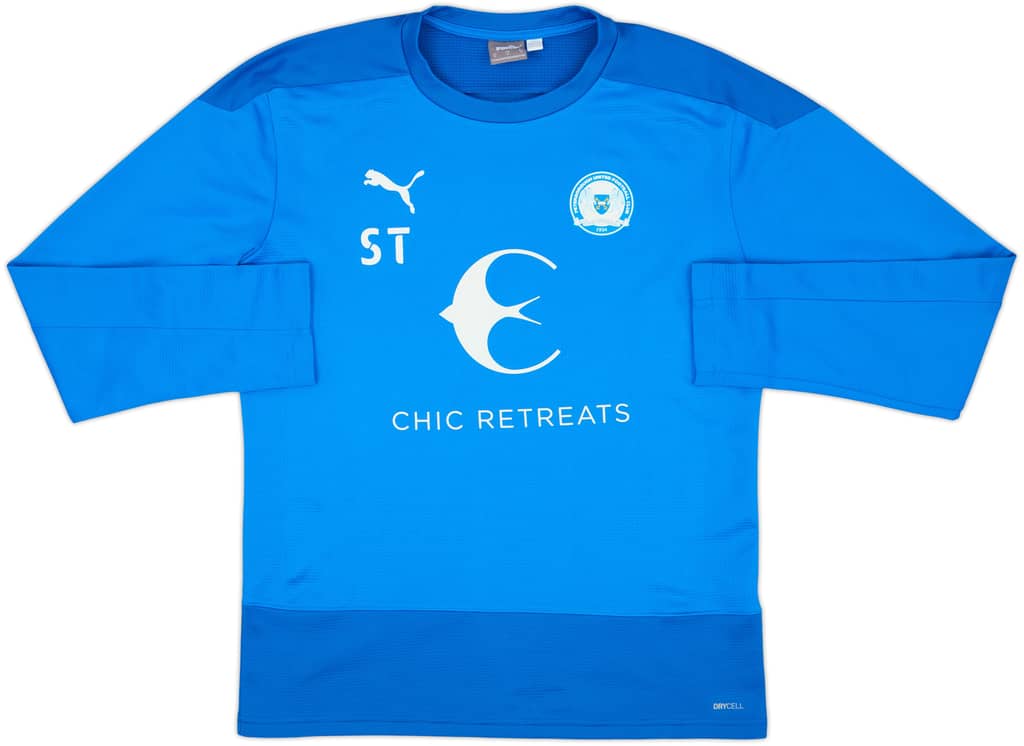 2019-20 Peterborough Staff Issue Puma Sweat Top ST - 8/10 - (M)