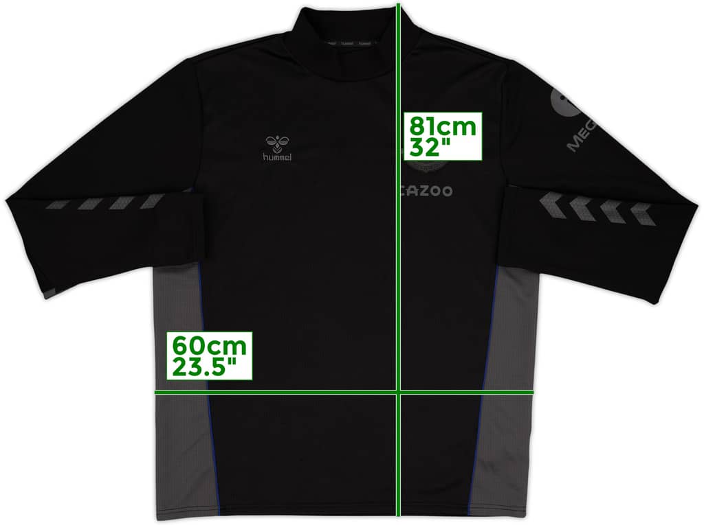 2020-21 Everton Hummel Drill Top - 8/10 - (XL)
