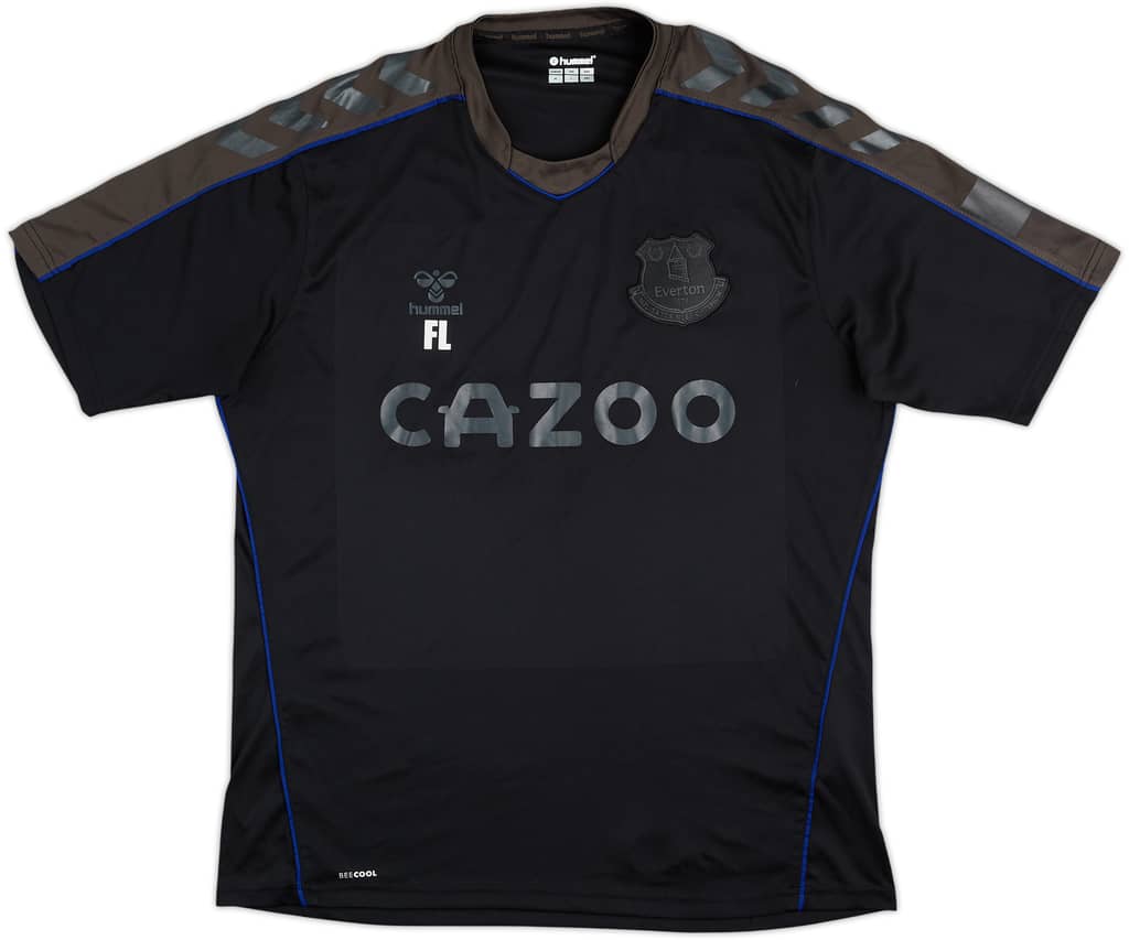 2020-21 Everton Hummel Staff Issue Training Shirt FL - 9/10 - (XL)