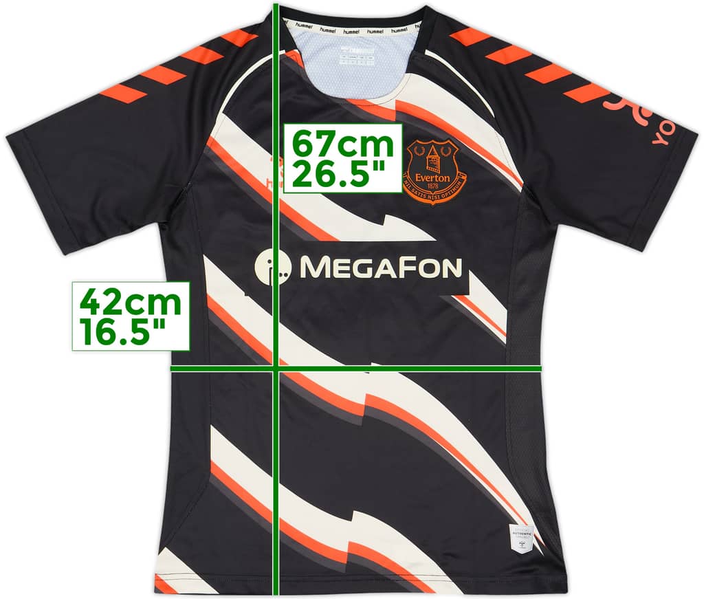 2021-22 Everton Hummel Training Shirt - 9/10 - (S)