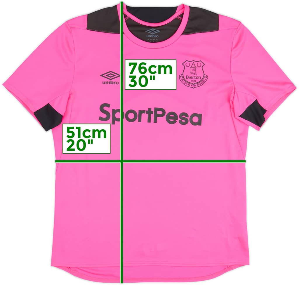 2017-18 Everton Umbro Training Shirt - 10/10 - (L)